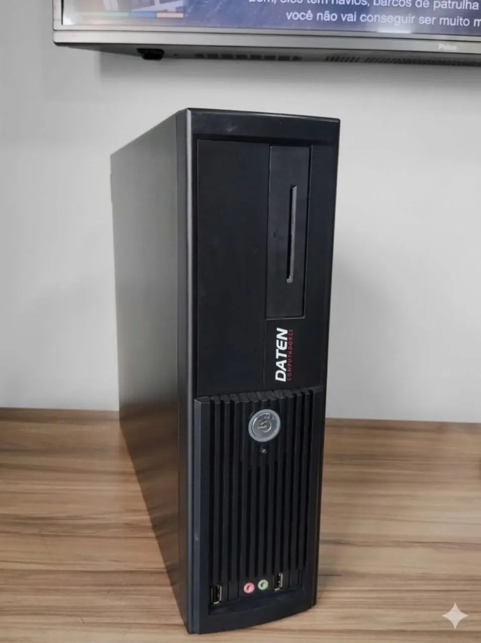 CPu i3 8GB DDR4 SSD 240GB Garantia e nota 