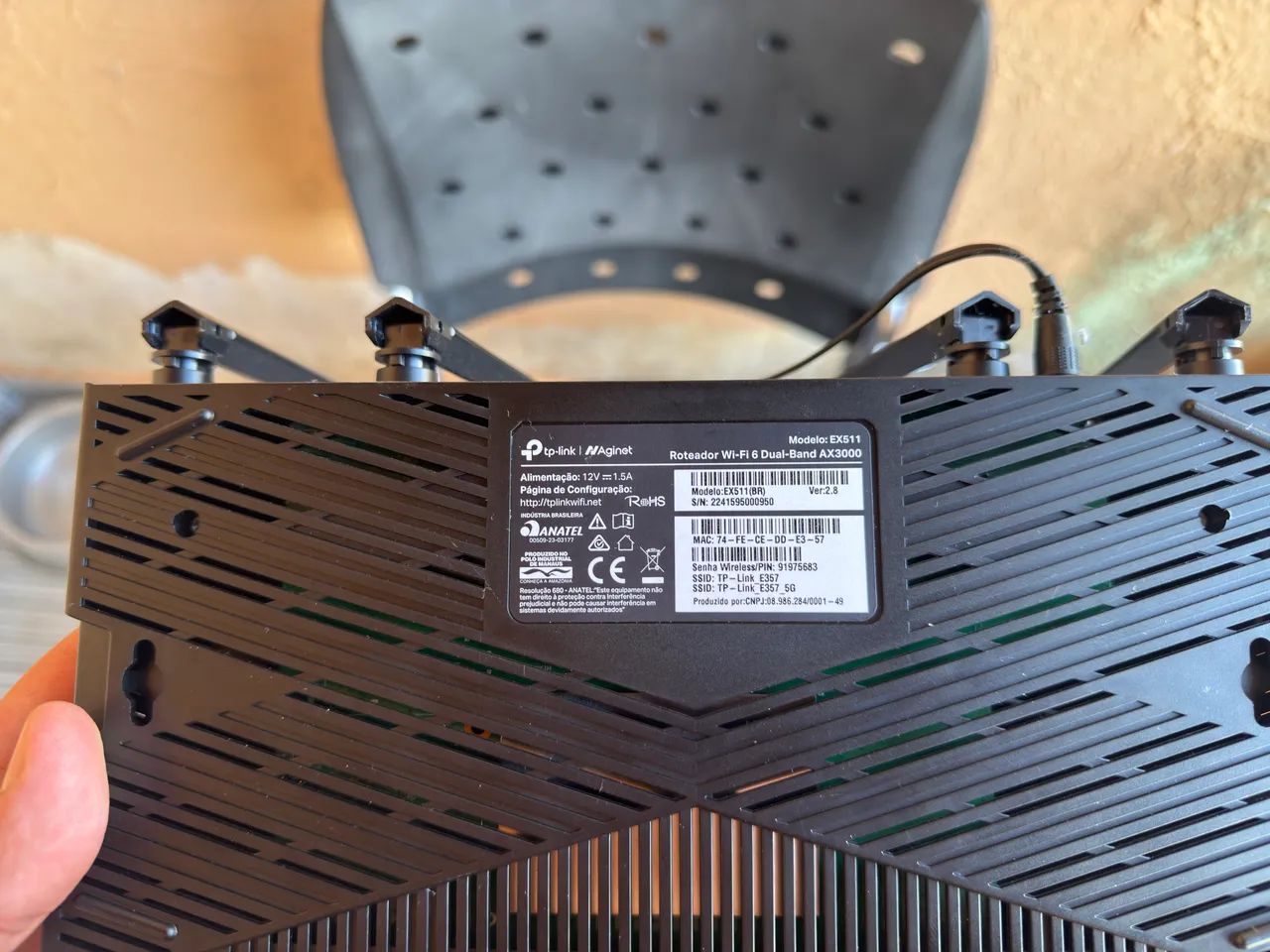 Roteador ax3000