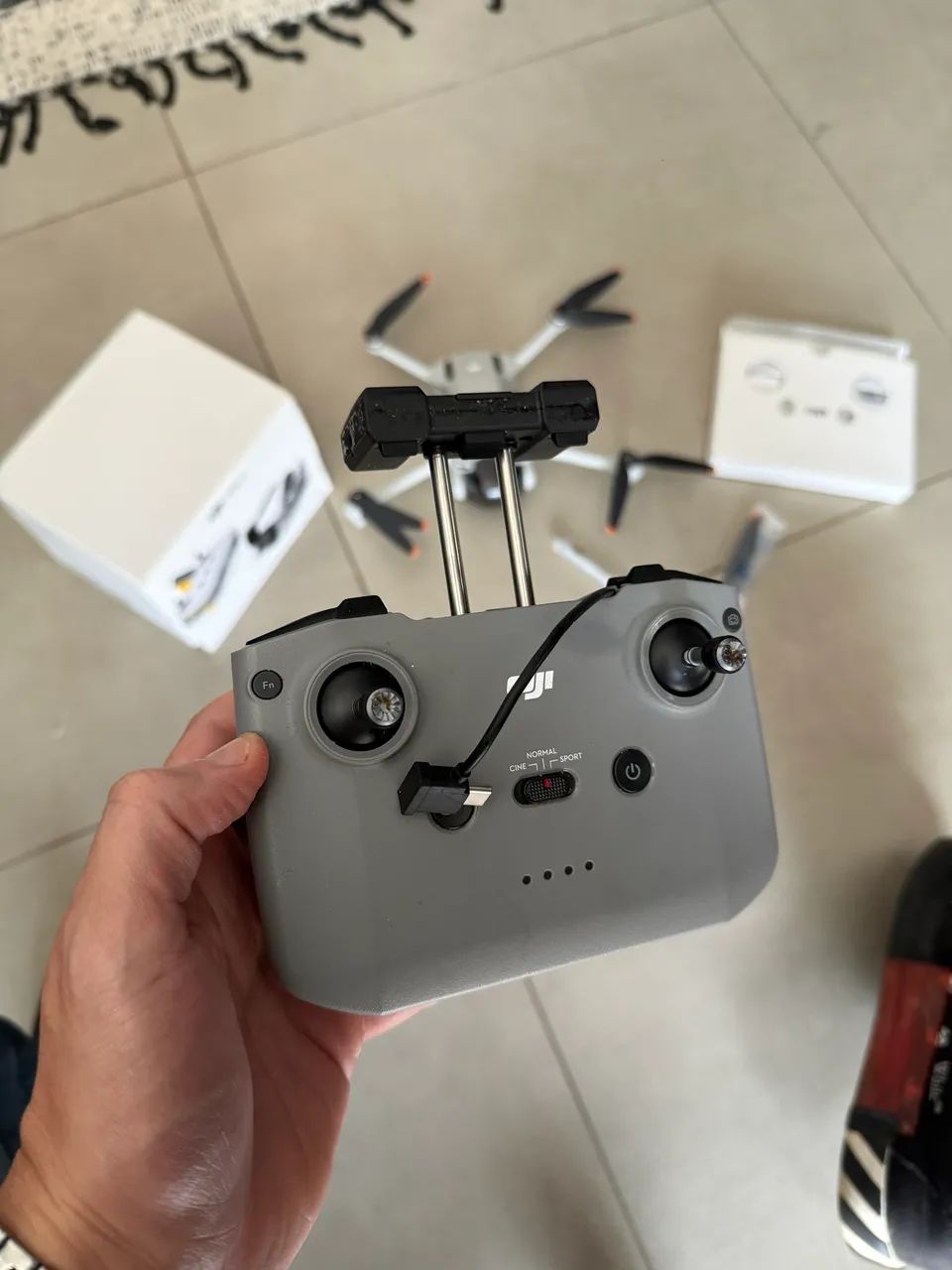 Drone DJI Mini 3 - Usado 2 vezes! Novíssimo  - Foto 2