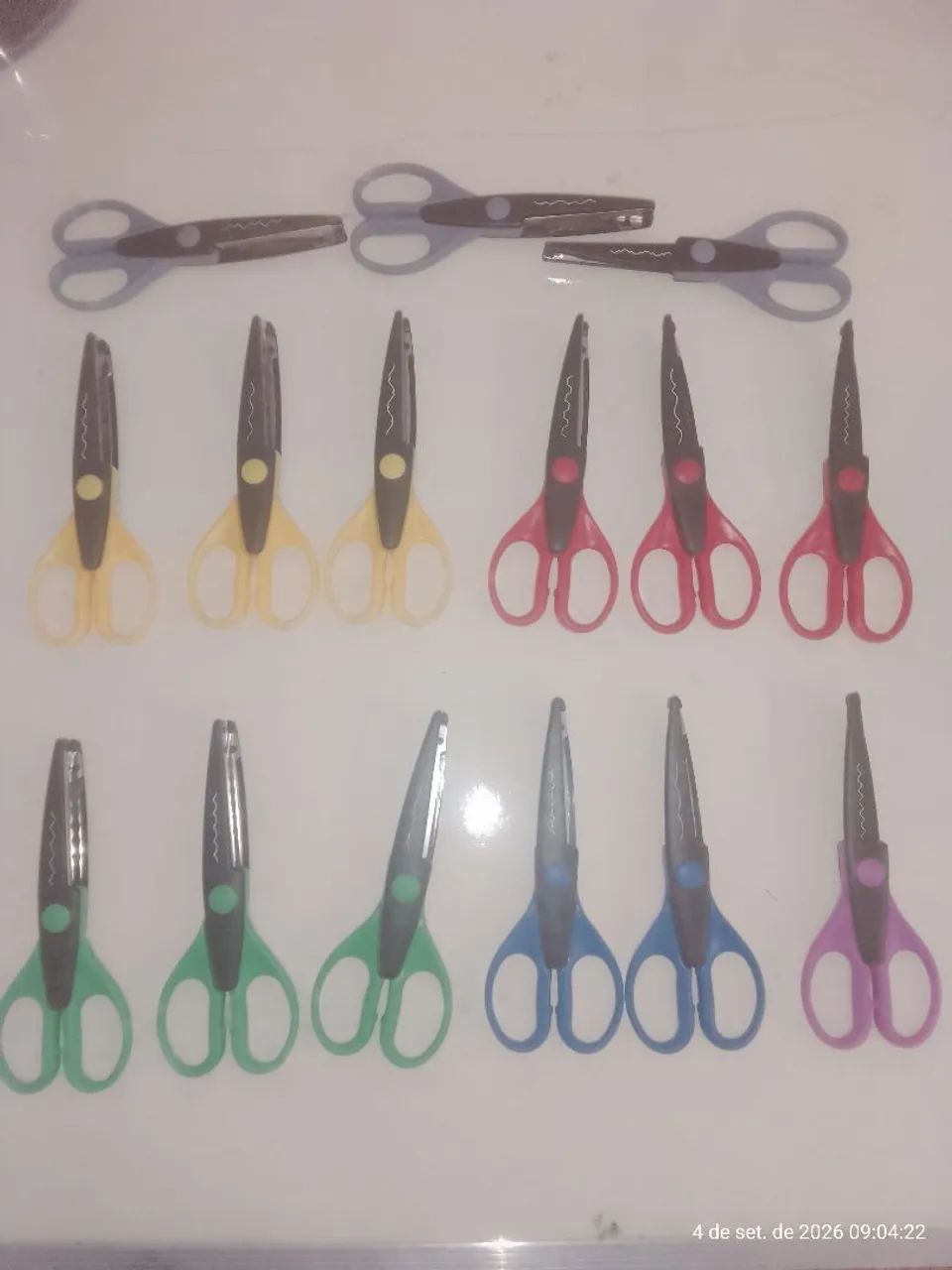 Kit tesoura corte diferentes