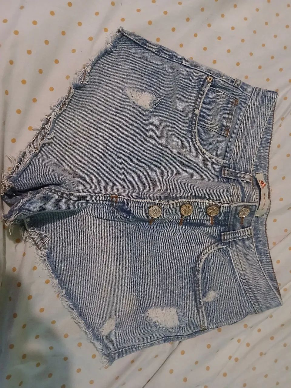 Short jeans file denin 60 reais