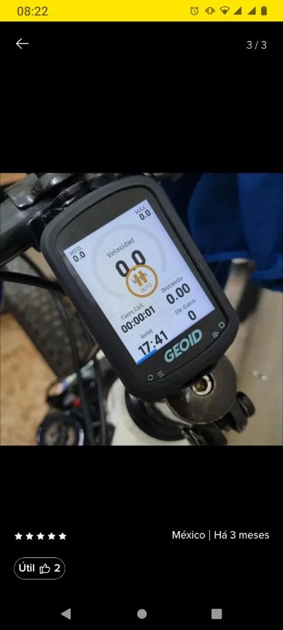 GPS CICLO COMPUTADOR Feoid cc600 - Foto 5