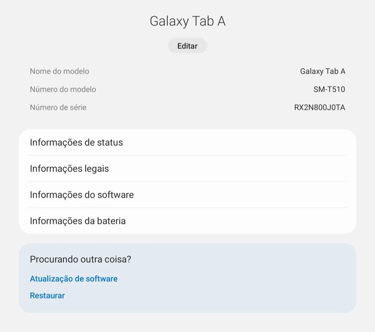 Tablet Samsung Galaxy A SM T510 - Foto 5