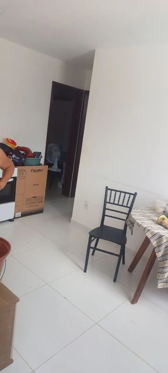 Repasse apt 1° andar com suíte em Muçumagro/Valentina com área externa privativa no térreo