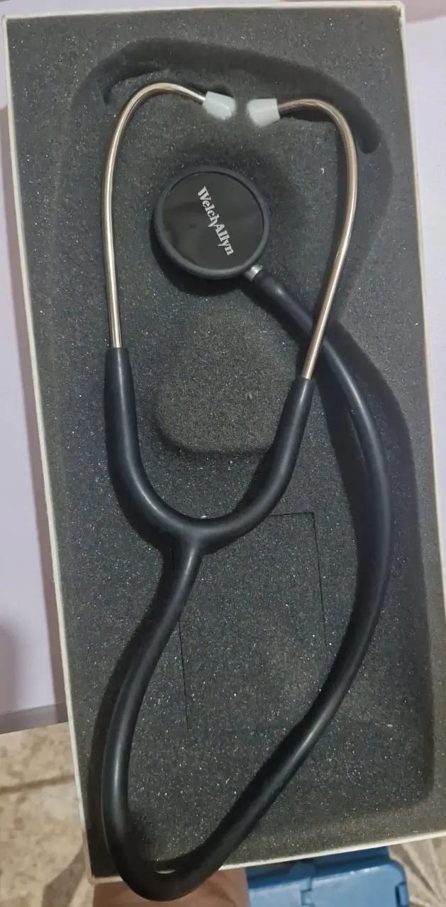 Estetoscópio Professional Adulto Preto wa-5079-135-l Welch Allyn  - Foto 2