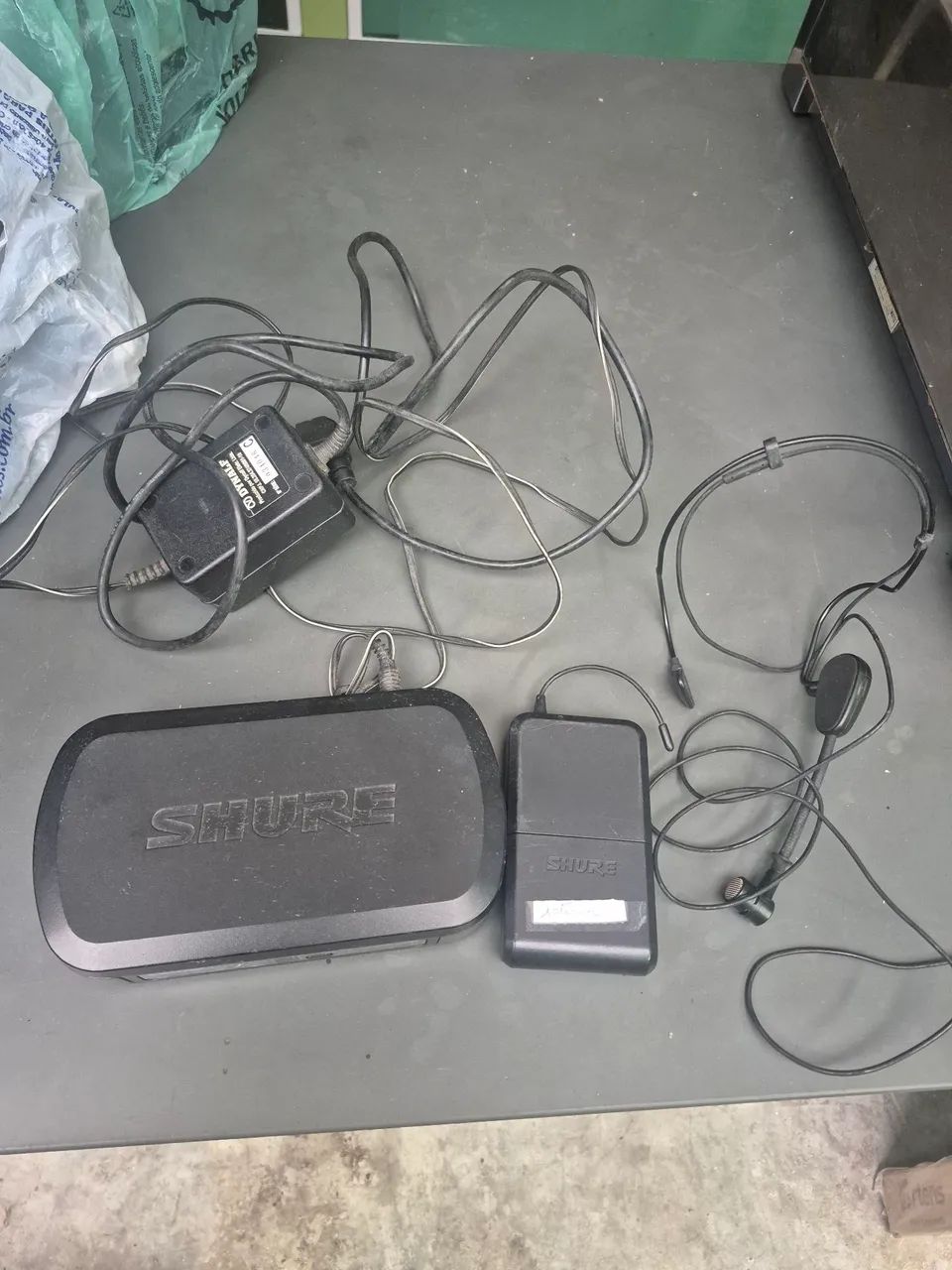 Sistema de Microfone Sem Fio Shure