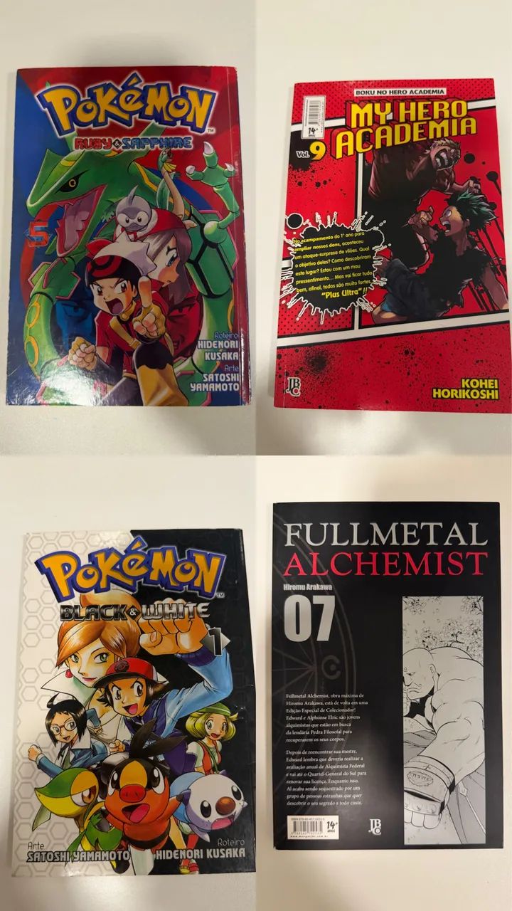 Pacote de Mangas 