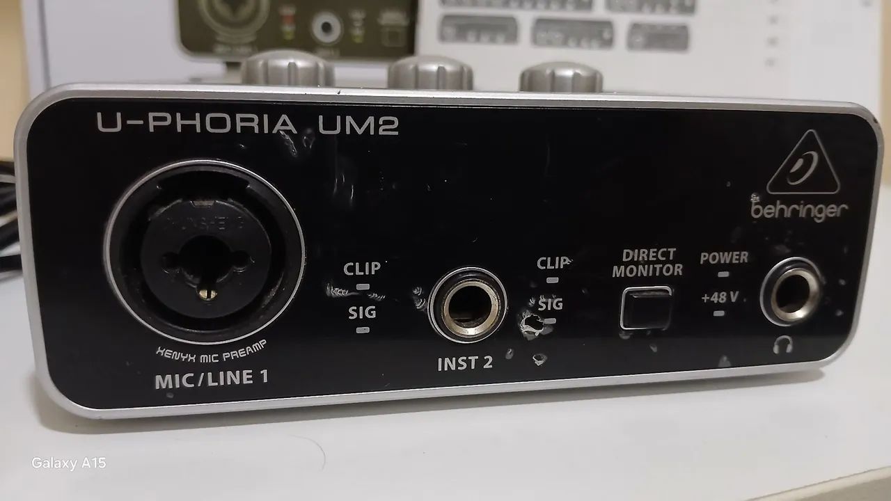 Placa de áudio behringer UM2 - Foto 5
