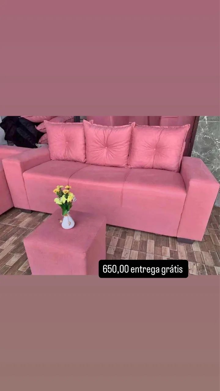 DIRETAMENTE DA FÁBRICA sofá de 3 lugares 