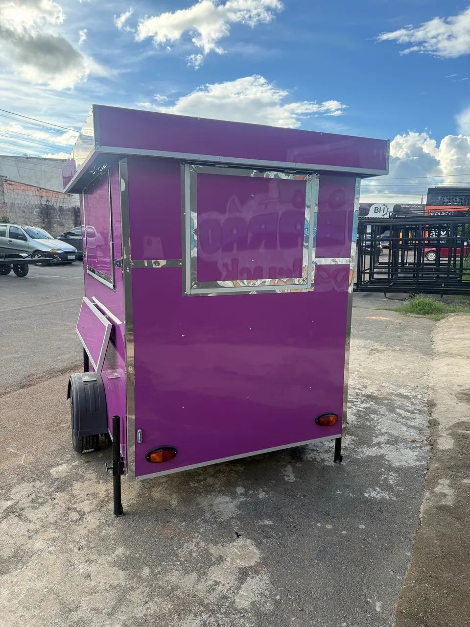 Trailer food truck 