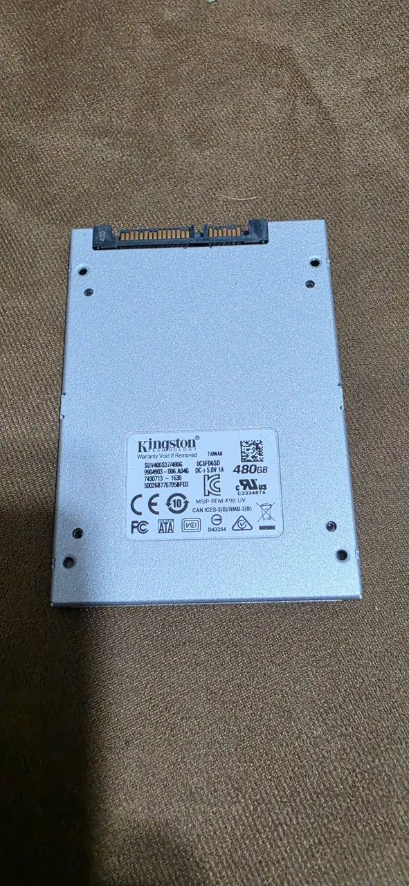 SSD KINGSTON 480GB SATA - Foto 2