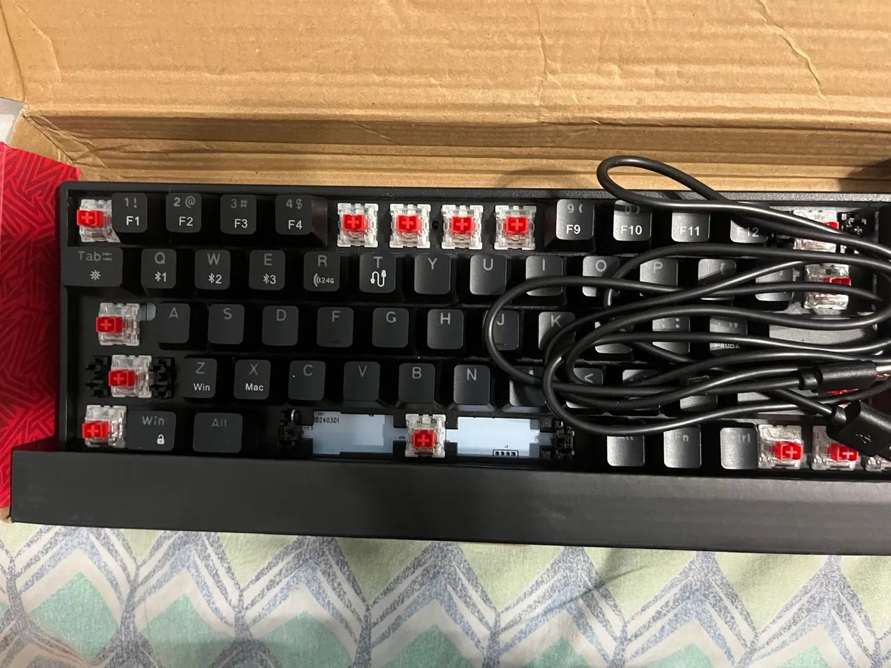 Teclado trike me 993w mecânico  - Foto 2