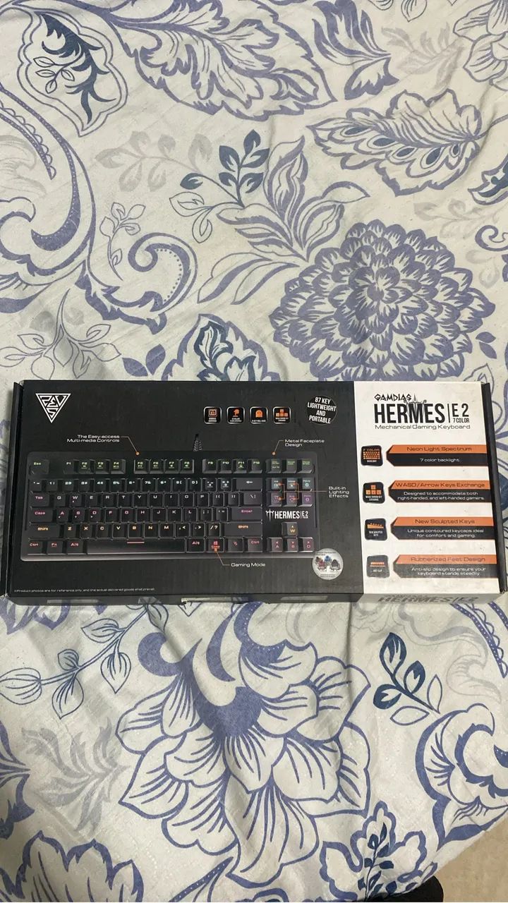 TECLADO GAMER - HERMES E2 7 COLOR - Foto 3