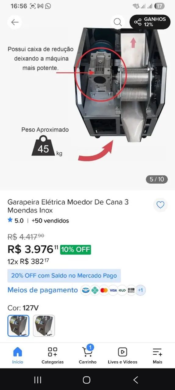 Moenda de cana. - Foto 4