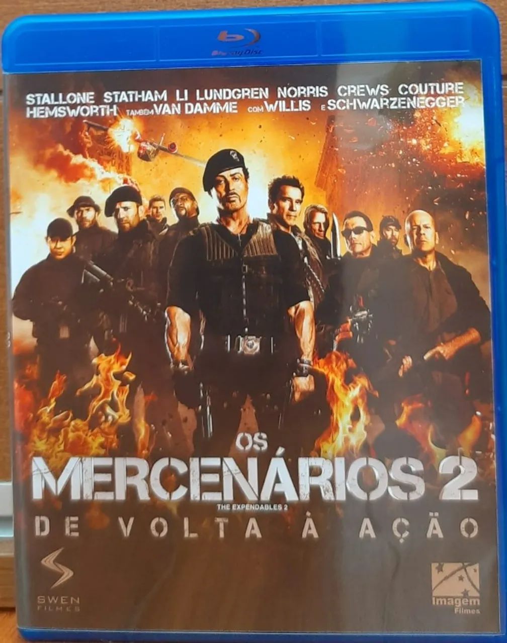 Blu-ray Os Mercenários 2 - com Chuck Norris