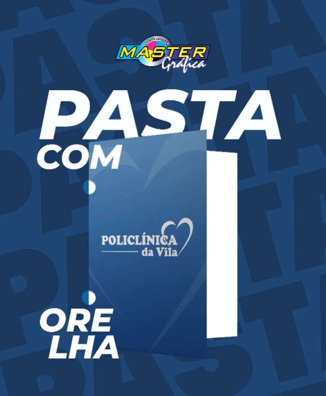 Pasta com Orelha Personalizada