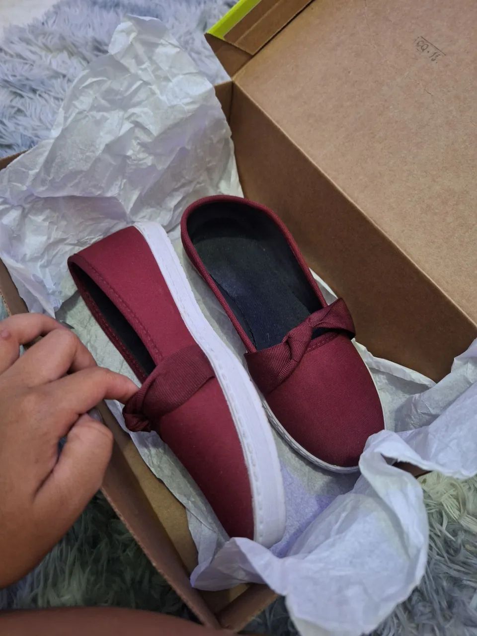 Slip On Feminino Vinho - Foto 4