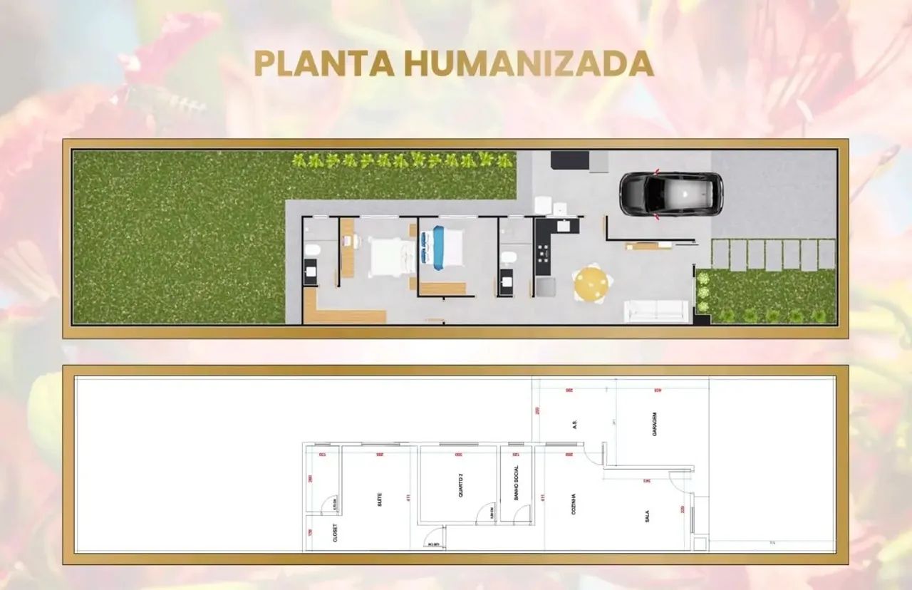 Casa 2/4 C Suite 85 M² De Area Const E Lote 210 M² No Parque Flamboyant - Foto 4