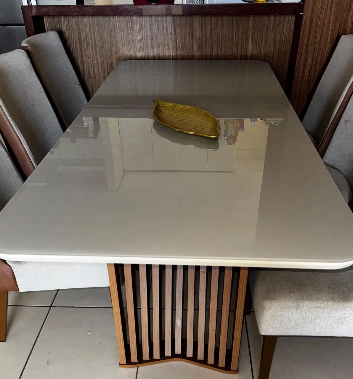 MESA DE JANTAR 6 LUGARES ( SÓ A MESA)  - Foto 3