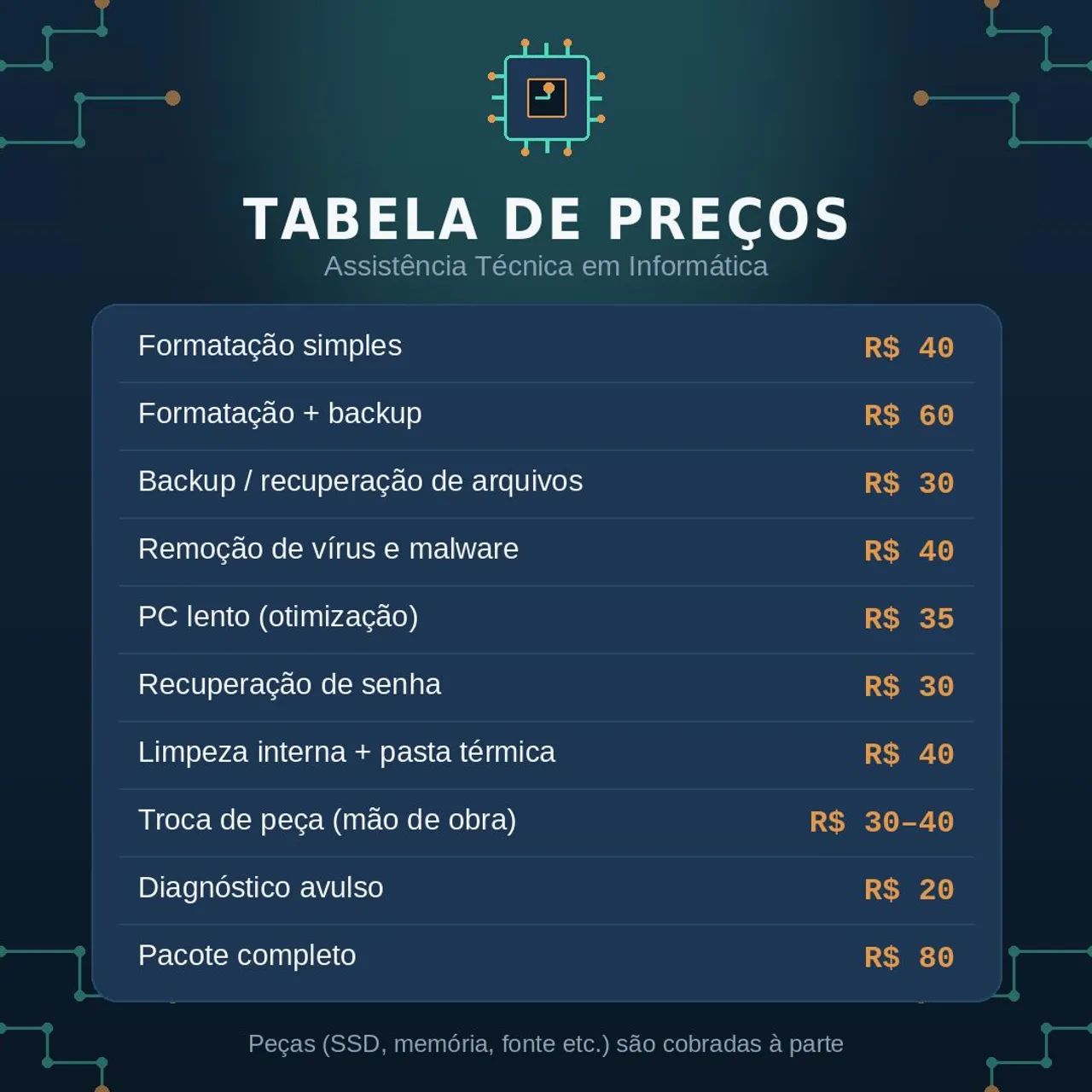 Formatação, limpeza, Backup etc. - Foto 3