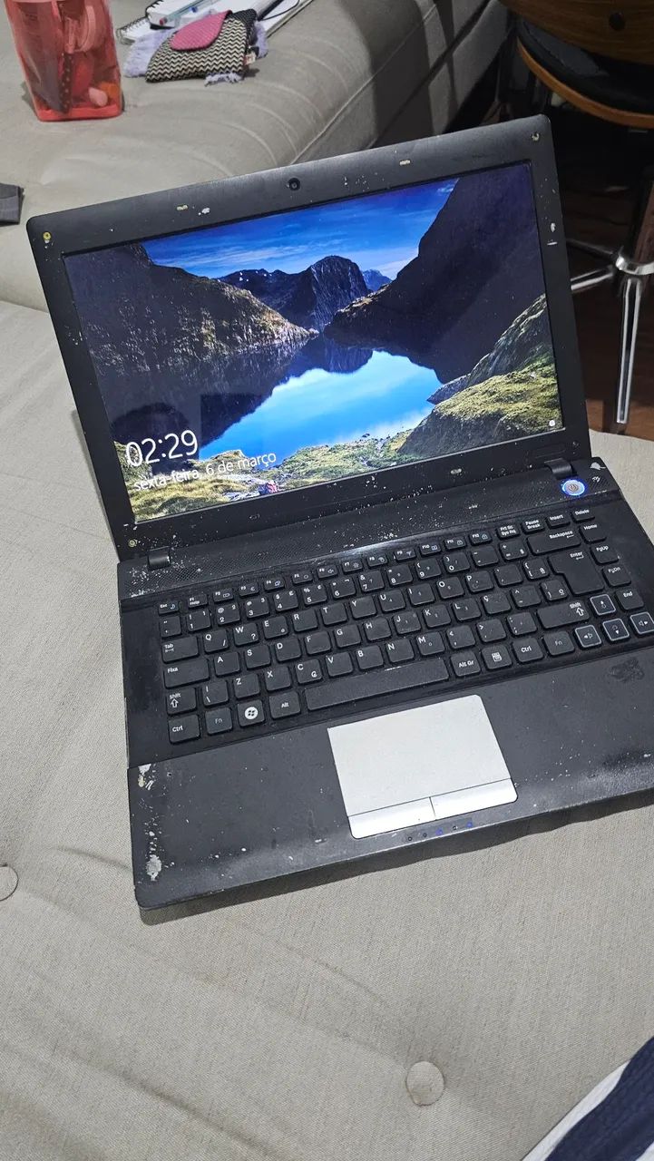 Notebook Samsung 8 GB de RAM  SSD