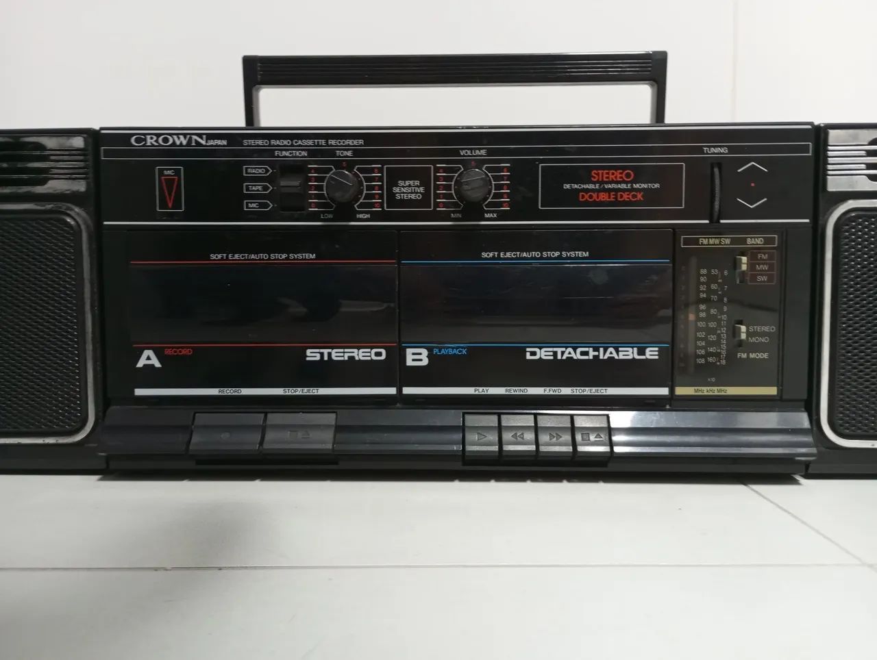 Boombox Crown - no estado - Foto 3