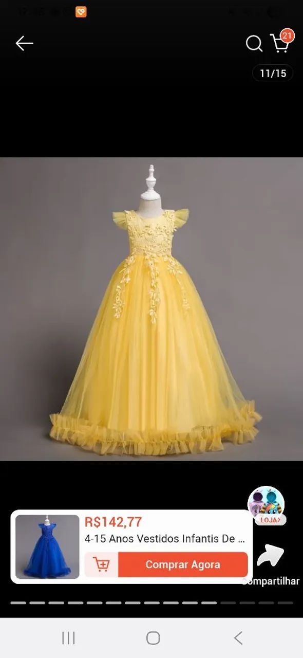 Vestido Luxo 