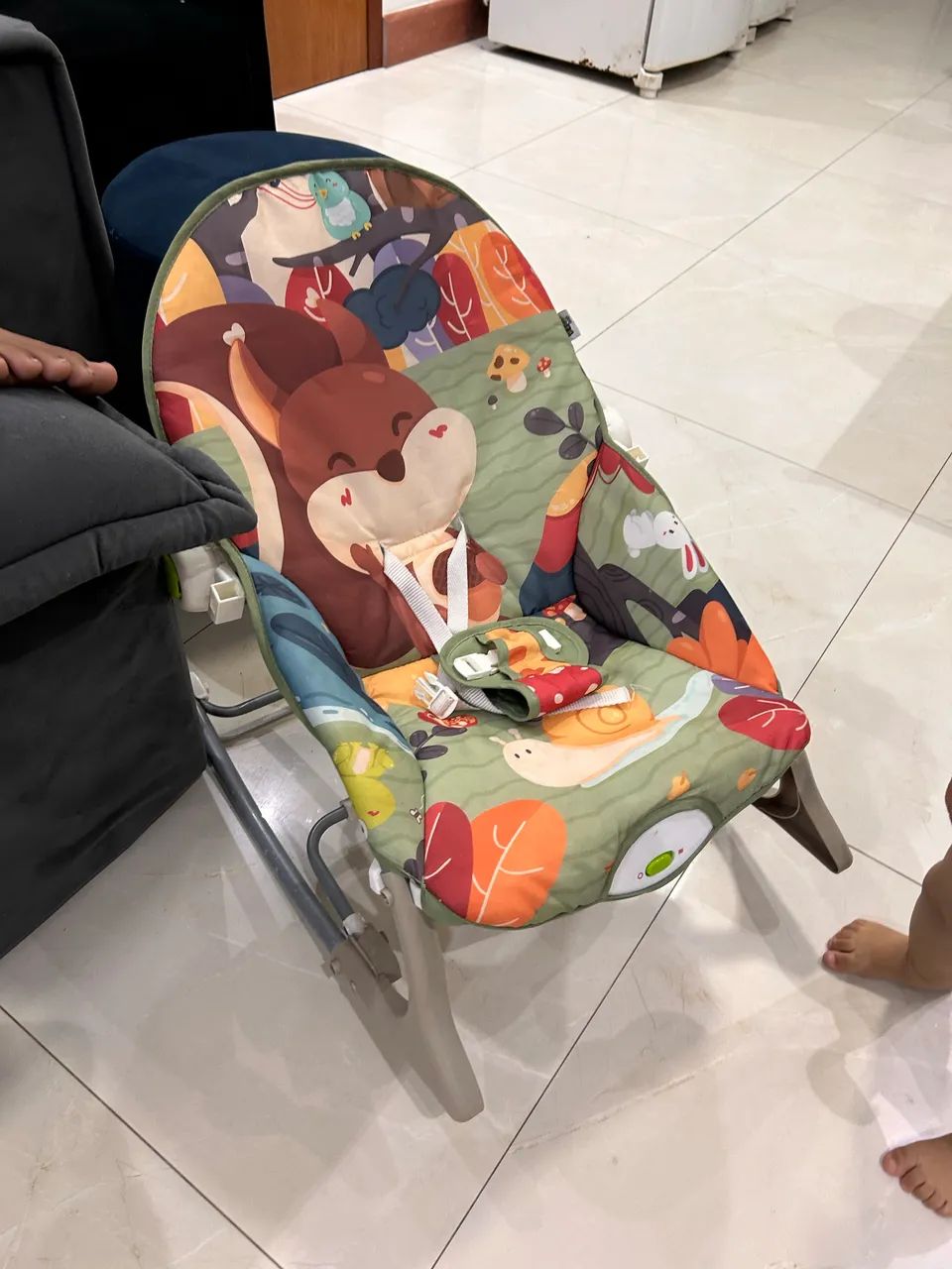 Cadeirinha de descanso bebê