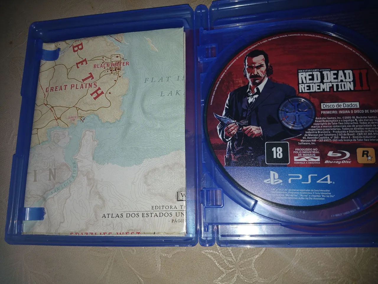 Red Dead Redemption 2 + Mapa do jogo! - Foto 2