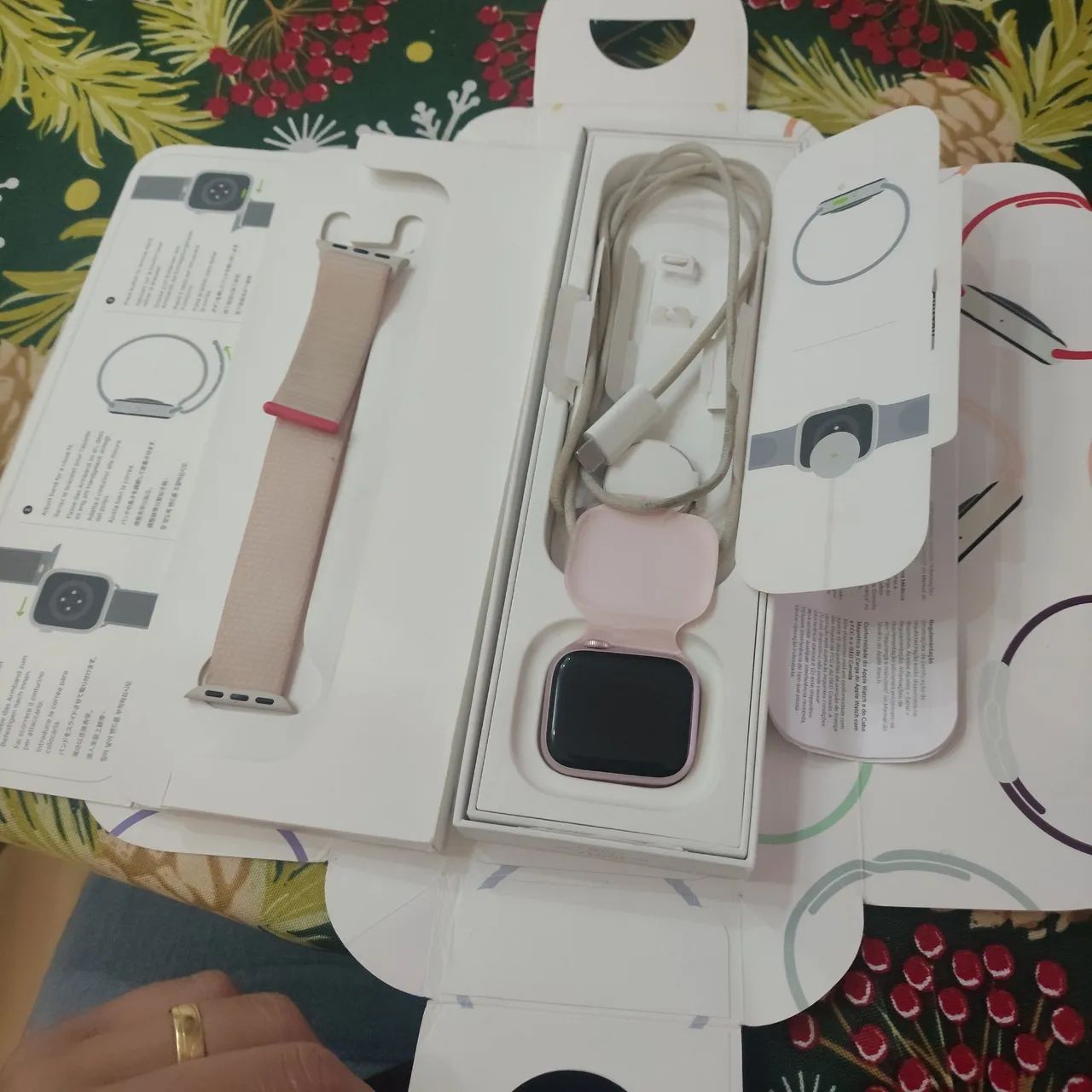Apple watch série 9  rosa  - Foto 5