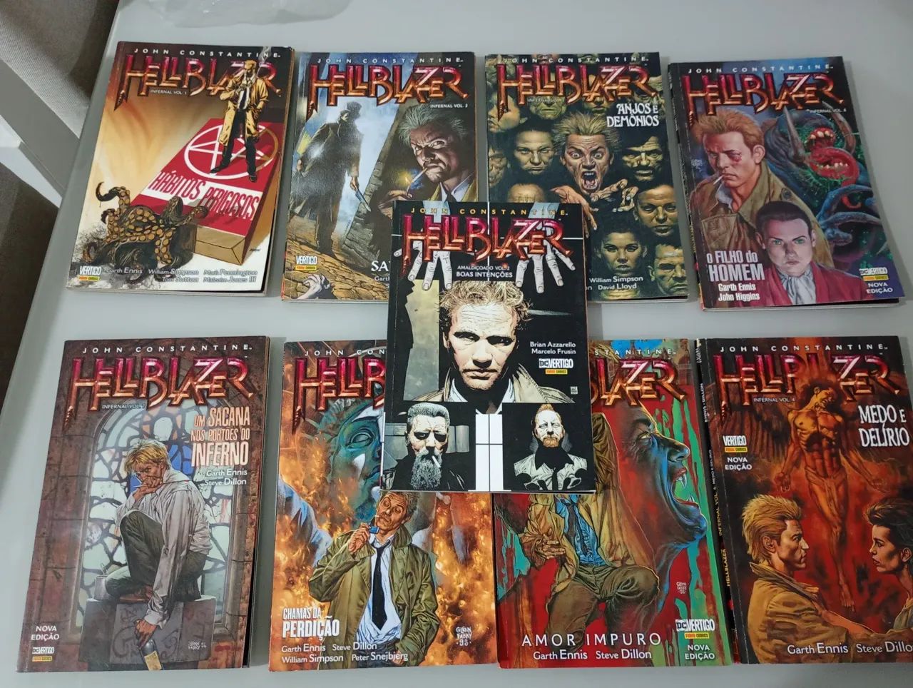 Coleção Hellblazer infernal 