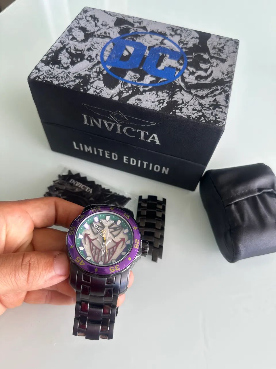 Relógio INVICTA DC JOKER Edição Limitada