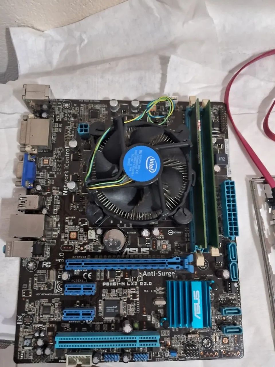 Kit Intel Asus P8H61-M LX2 R2.0 - Foto 2