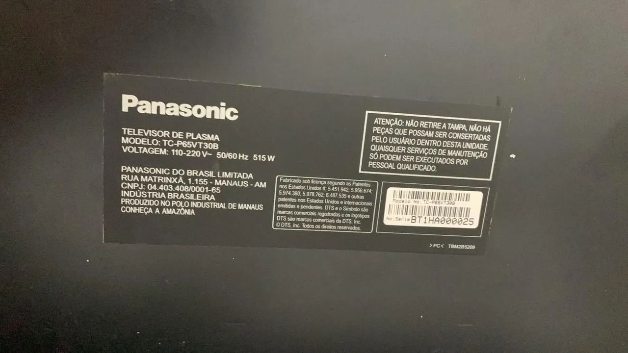 Vendo tv 65 polegadas para uso pessoal ou comprar peças  - Foto 2