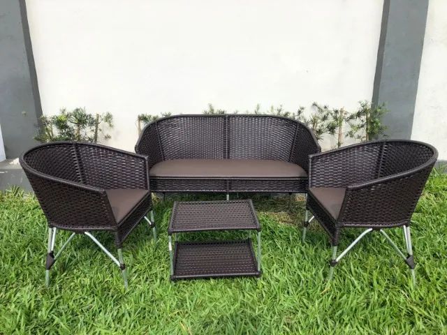 CONJUNTO DE SOFÁ GARDEM PARA PATIO - Foto 3