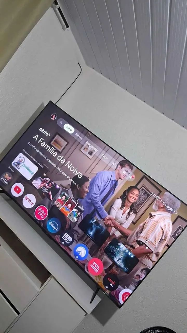 Smart TV 65 Polegadas TCL 4k ultra Premium - Foto 4