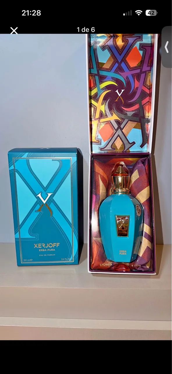 DESAPEGO: Perfume Luxo Xerjoff Erba Pura (Original) - Foto 4
