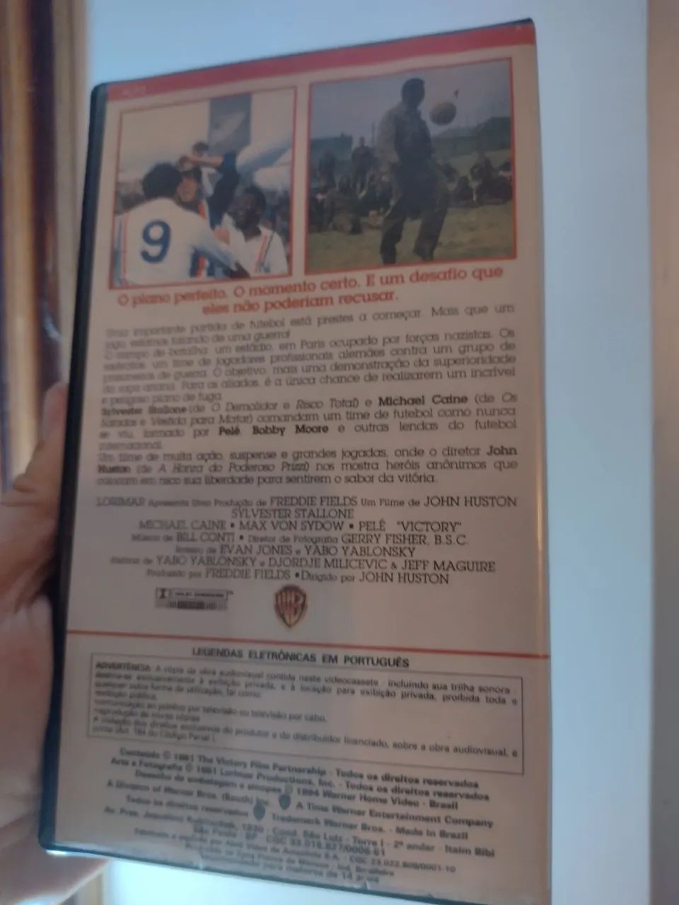 Vhs Fuga para Vitória Pelé e Stallone  - Foto 4