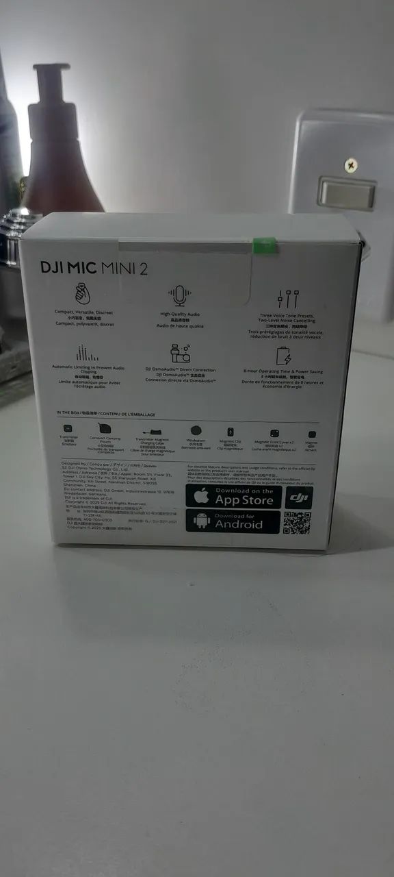 Microfone Mic Mini 2 DJI lacrado - Foto 2