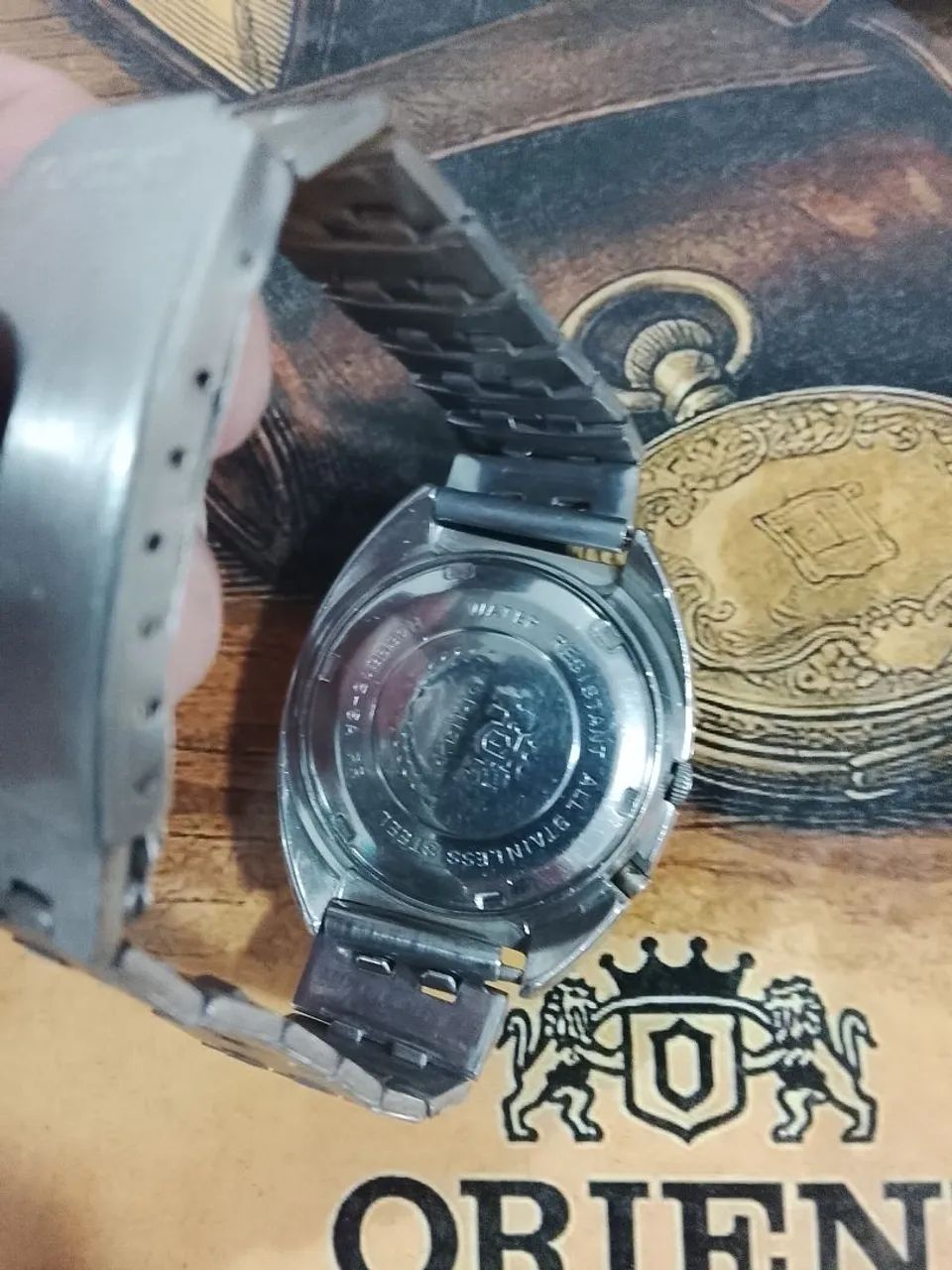 Orient automático fundo azul escuro  - Foto 3