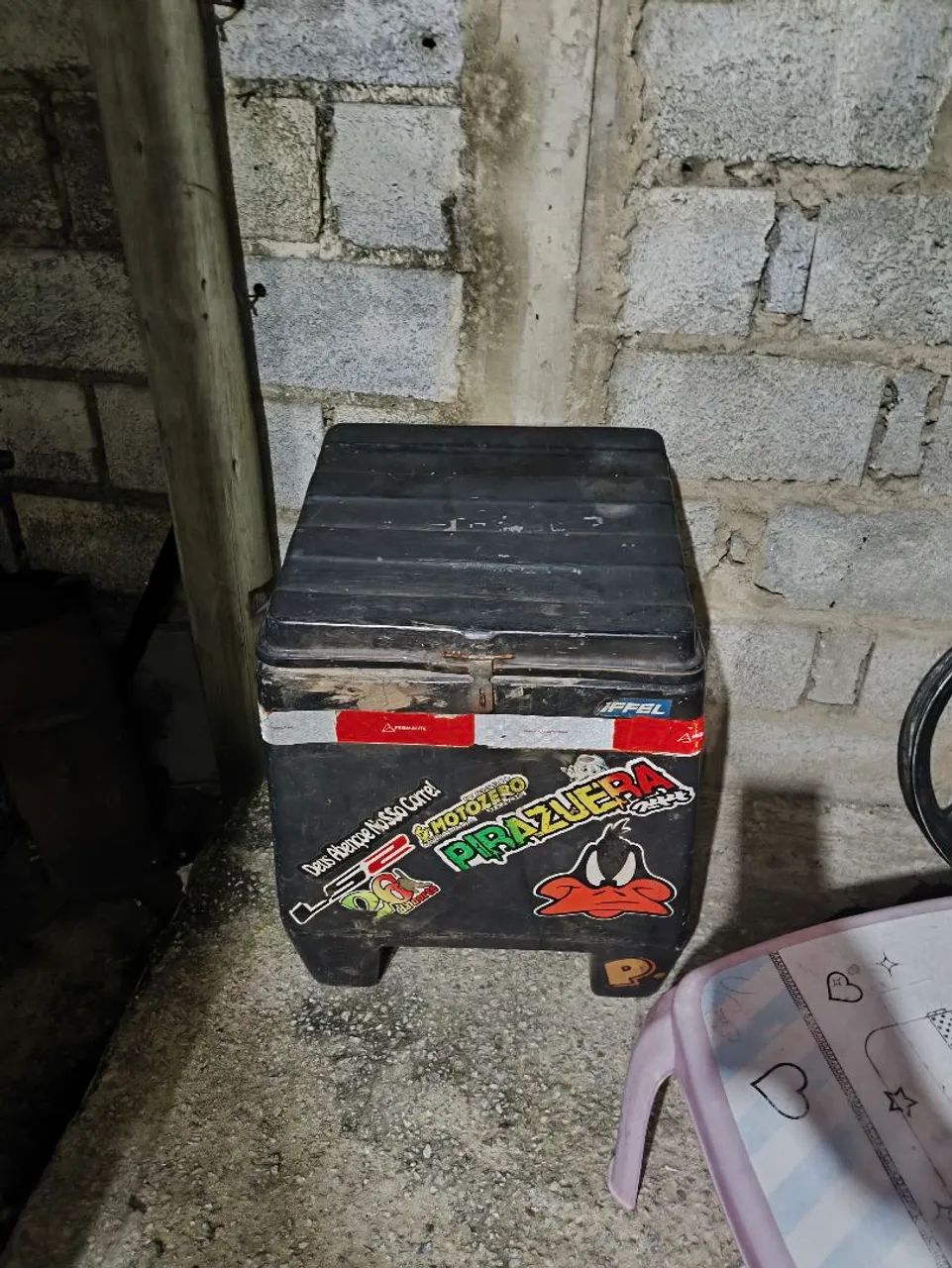 Baú de fibra 110 litros  - Foto 5