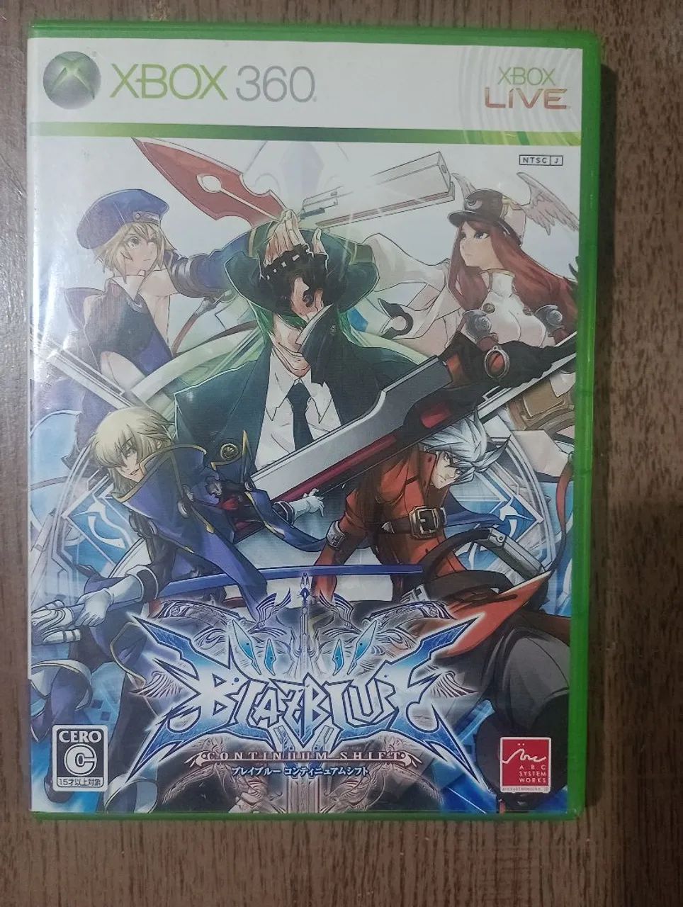 Blazblue Xbox 360 original