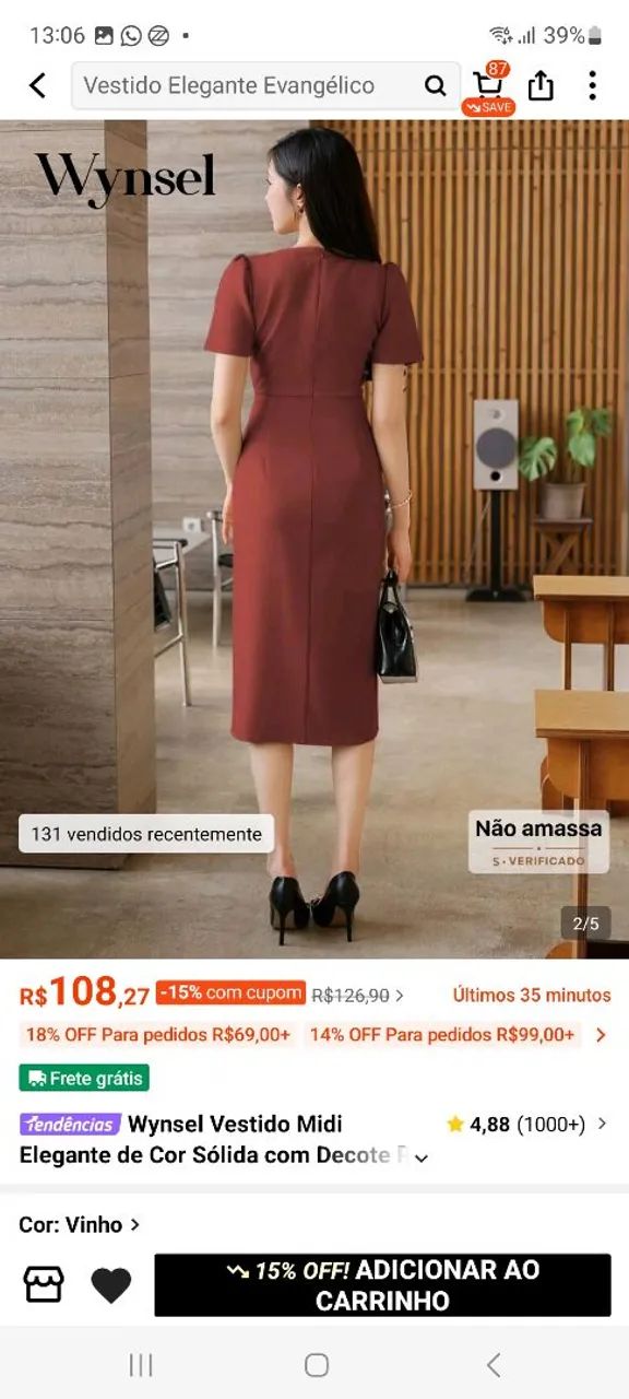 Vestido elegante  - Foto 5