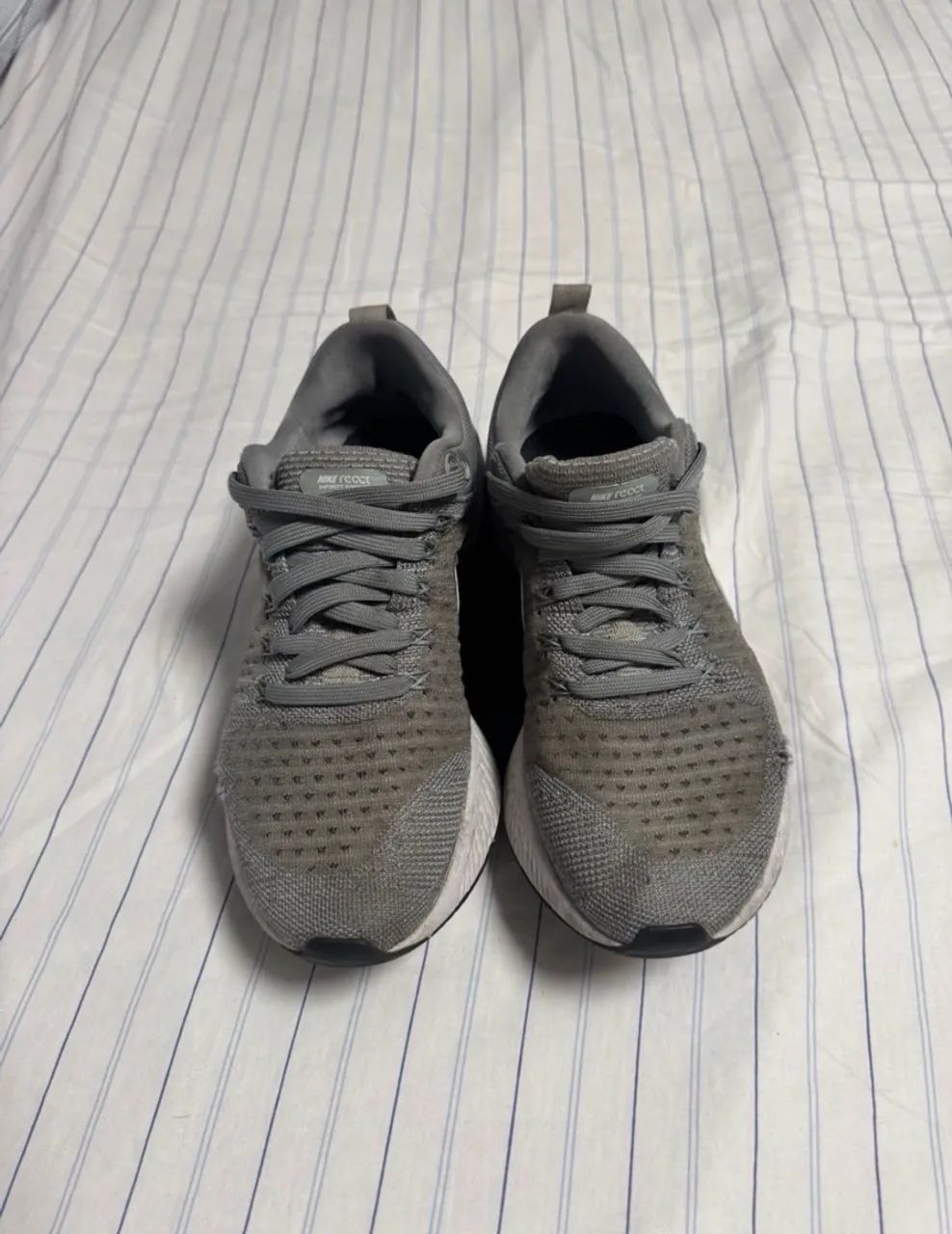 Tênis Nike React infinity flyknit 2 cinza - Foto 3