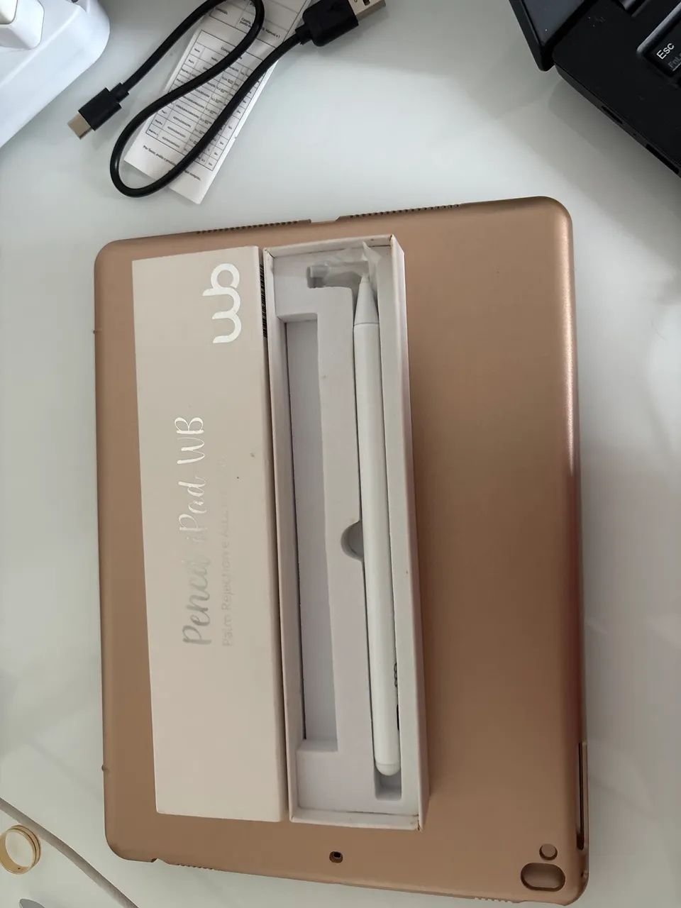 iPad 6ª geração + caneta para iPad - Foto 4