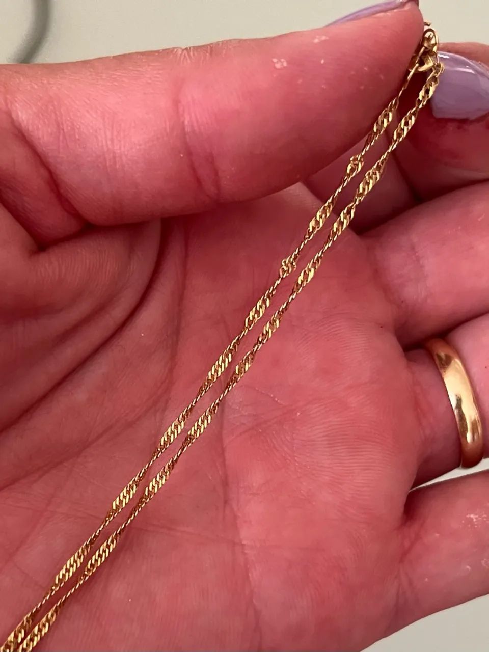 Corrente de ouro 18k  - Foto 2