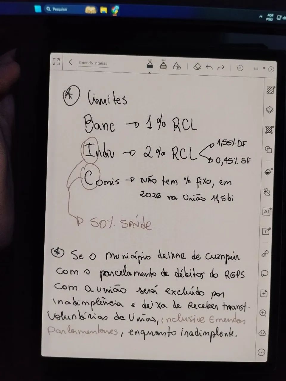 Tablet tipo kindle Onyx Boox Tab Ultra Color caixa, capa teclado, caneta, perfeito estado - Foto 5