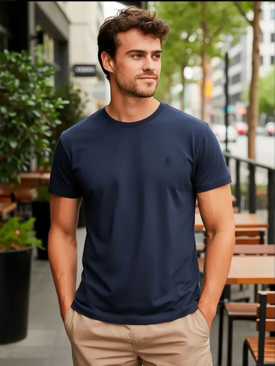 Kit 3 camisetas Masculinas Polo Wear - Foto 2