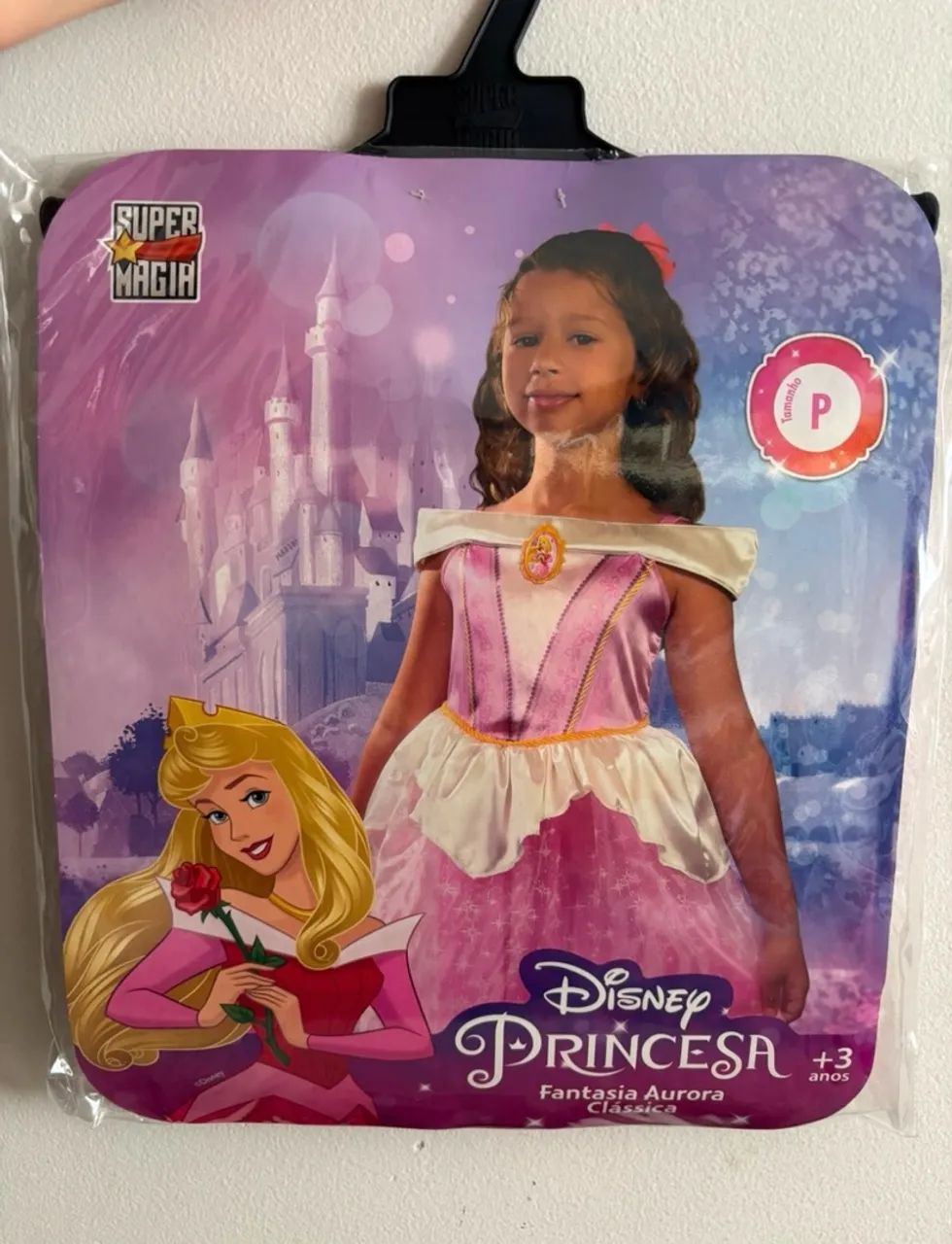 Fantasia aurora 4/5 anos NOVA - Foto 2