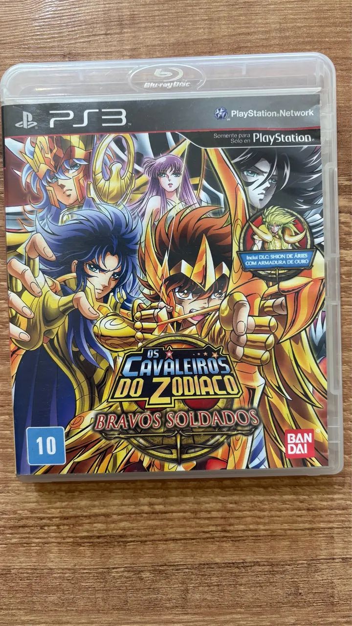 ps３ Cavaleiros do Zodíaco Jogo Ps3 Legenda e áudio em Português